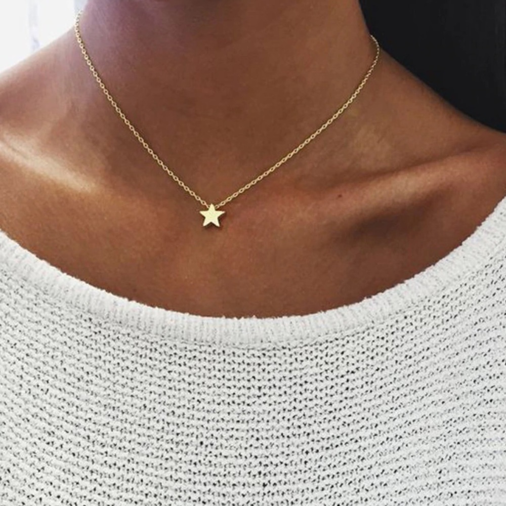 STAR CHOKER (GOLD/SILVER)